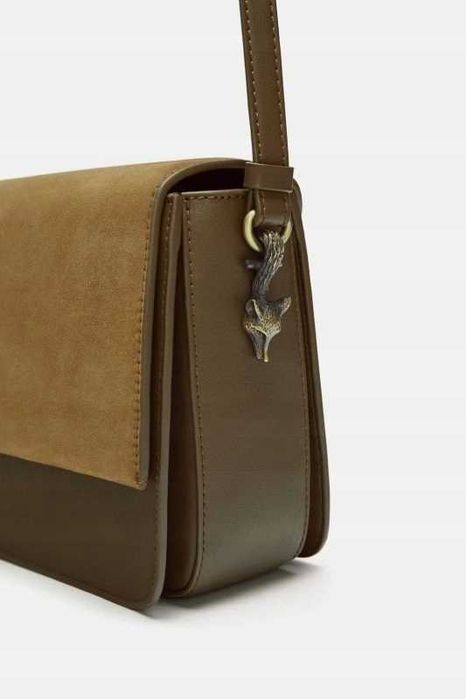 Zara прекрасна дамска чанта