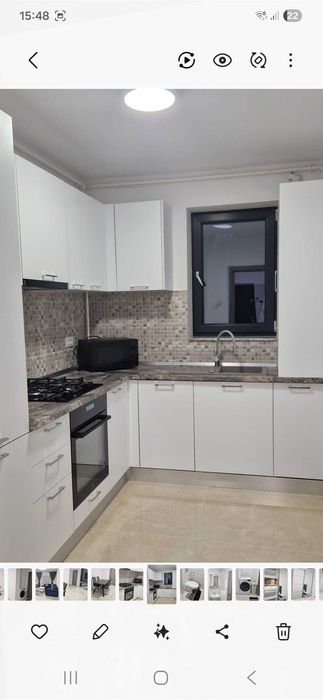 Apartament  in bloc nou cu 2 camere de inchiriat,in spate la teatru pe strada Cozia.