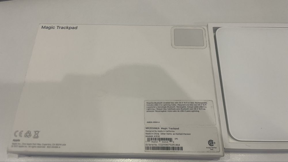 Apple magic trackpad 2