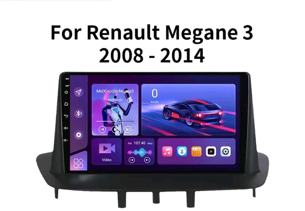 Мултимедия Renault Megane 3 Android GPS навигация Carplay Android auto