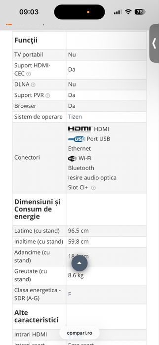 Smart tv samsung