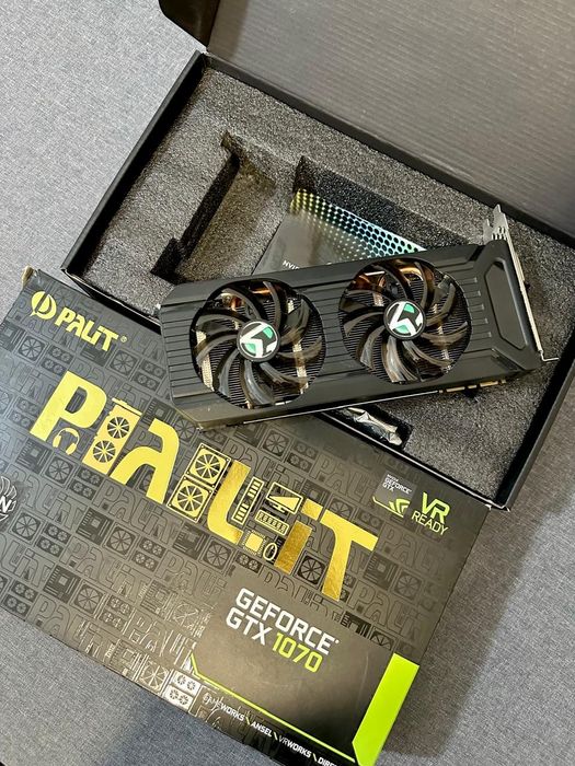 Продам видеокарты PALIT 1070 GTX 8GB