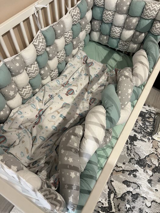 Бебешка кошара с матрак и обиколници