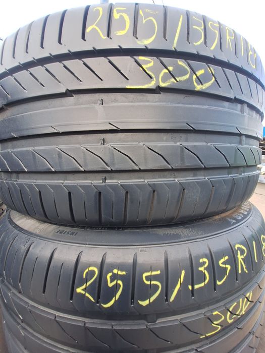 2 anvelope vara 255/35r18 Continental rft Montaj Gratuit