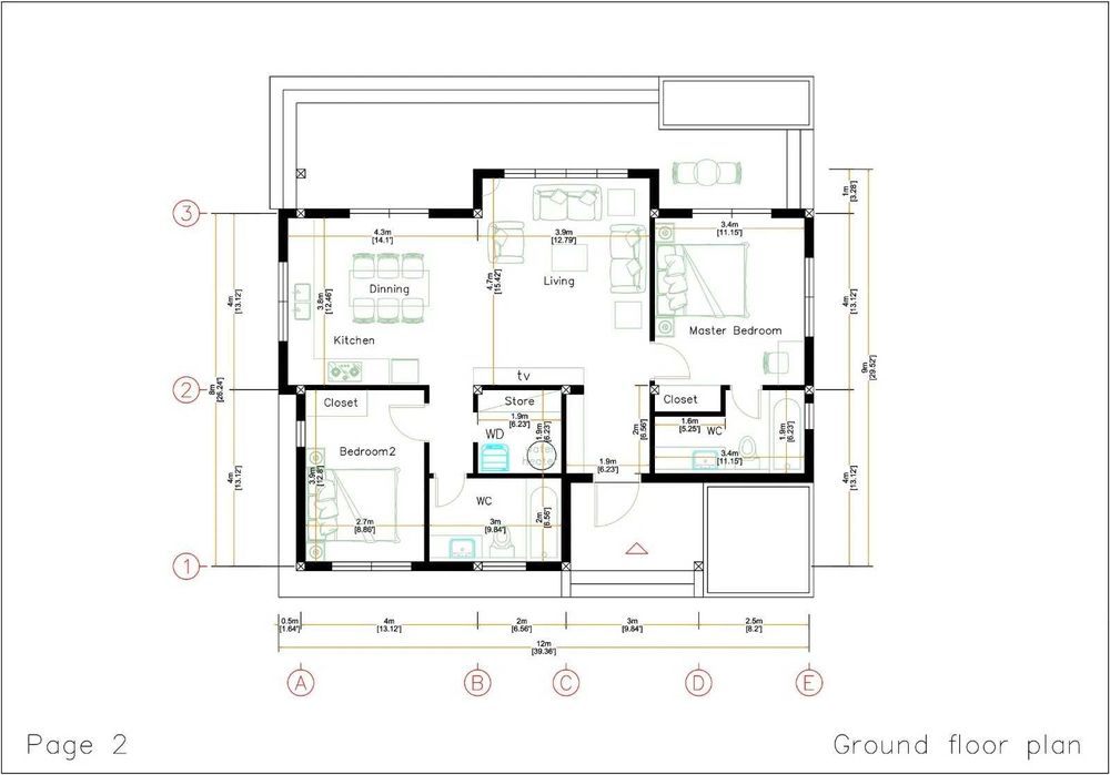 НА ИЗПЛАЩАНЕ - Луксозна сглобяема къща с 2 спални, 108 кв. м