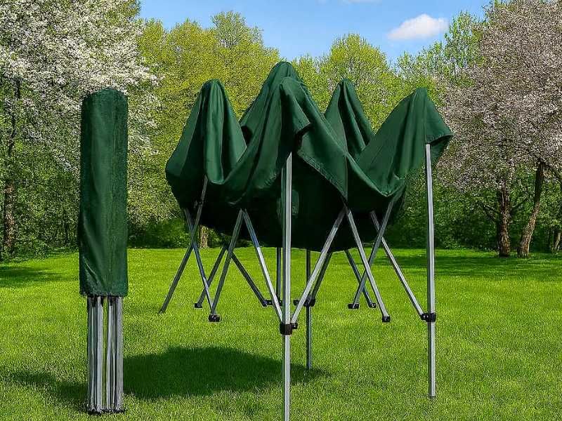 Шатра павильон 3 х 4,5м зелена НОВА