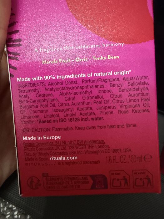 Parfum femeie rituals