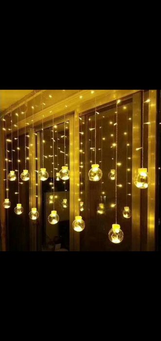 Гирлянды к Новому году.