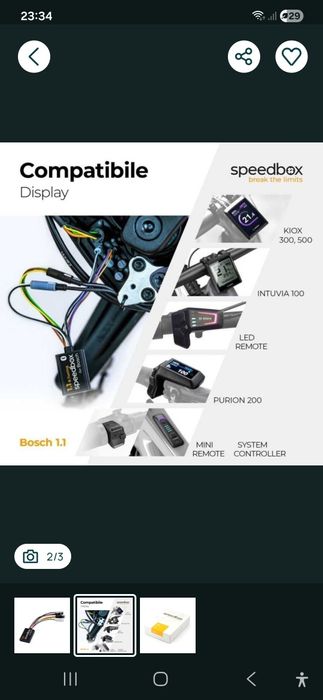 Speedbox 1.1 bosch smart system