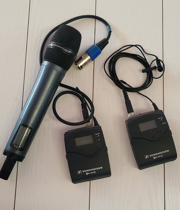 Sennheiser eW 100 G3 / 2 lavaliere+1 microfon
2 lavaliere si 1 microf