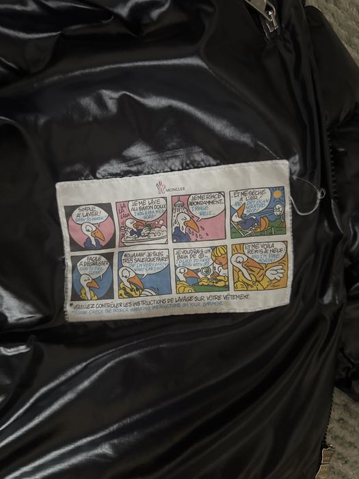 Geaca glossy puff de Moncler