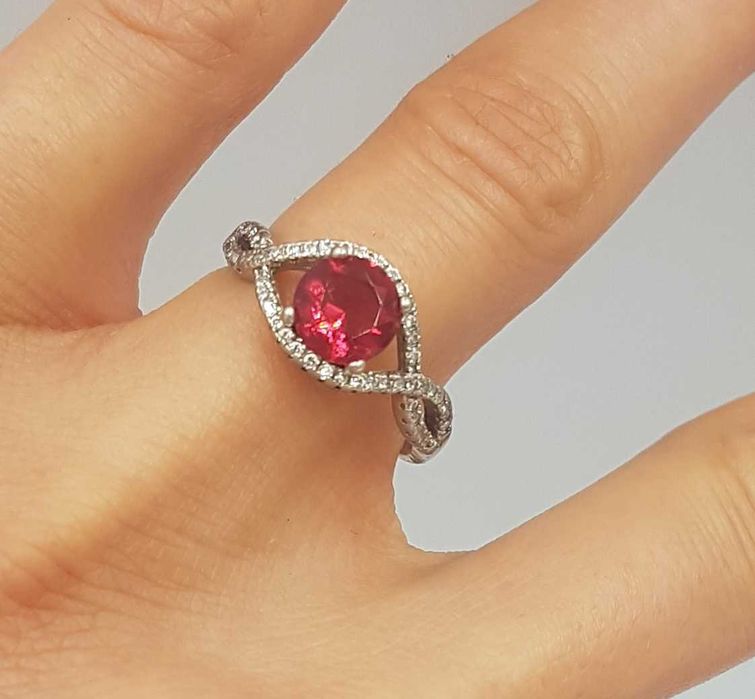 Superb inel vintage din argint