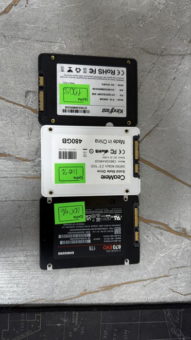 SSD 256gb, 512gb, 1tb