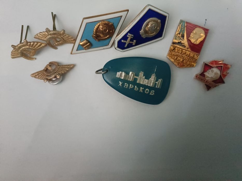 Значки СССР,значок ТУ-154