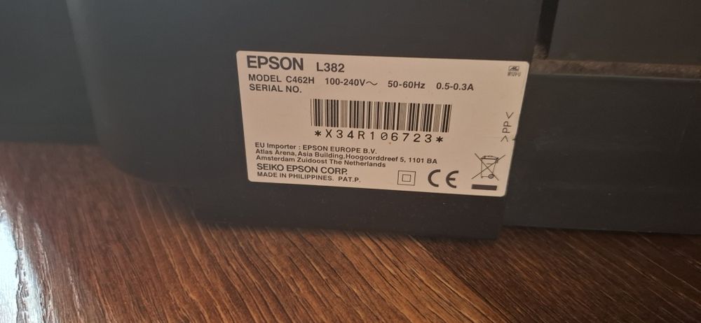 Epson EcoTank L382 – Imprimantă multifuncțională cu sistem de alimentare continuă (CISS)