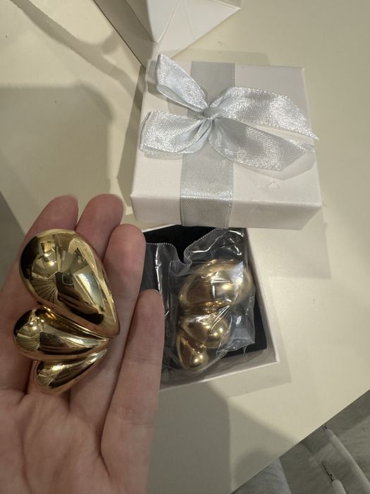 3 пары сережек новые !