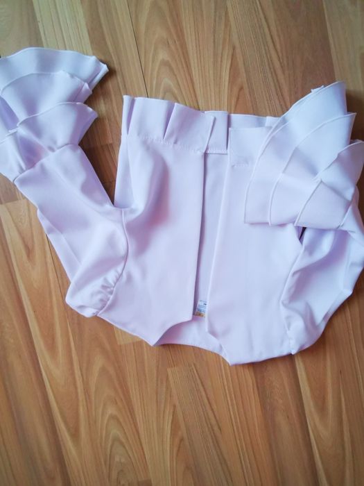 Bolero alb fetite