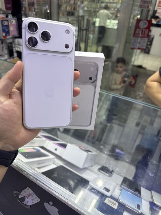 iPhone 17pro Max silver 256G 100%