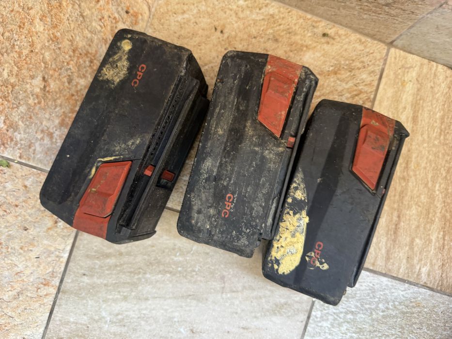 Baterii hilti 36volti defecte