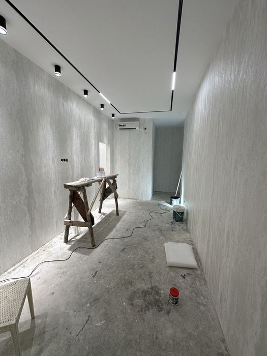 малярные работы  Покраска стен, наклейка обоев