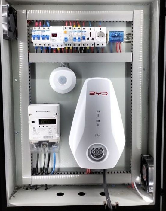 Установка зарядного устройства 7 кв ~ 20kw для электромобилья.