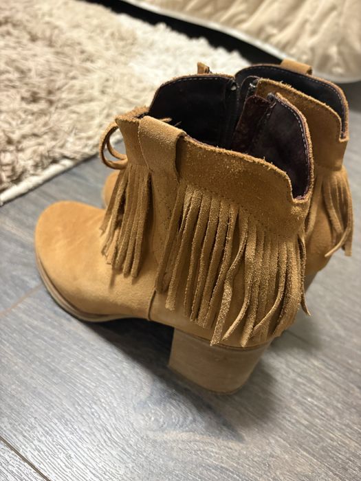 Уникални дамски боти 37 номер. Стелка 23.5 см