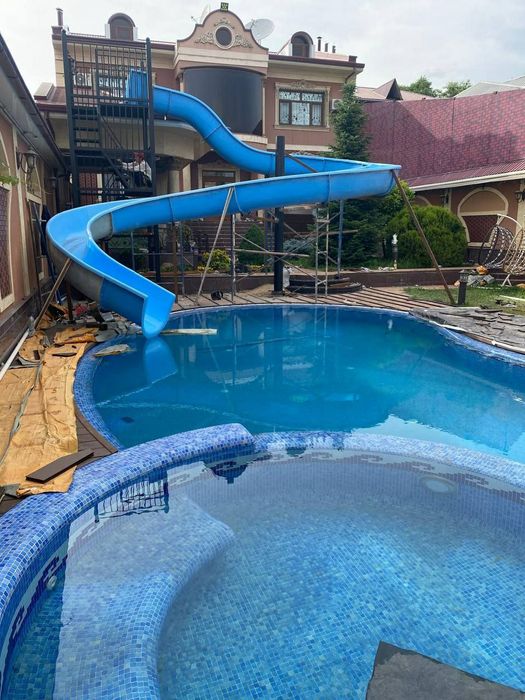 Горки для бассейнов и аквапарков