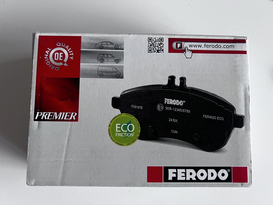 Комплект накладки Ferodo - VW Sharan / FORD Galaxy / SEAT Alhambra