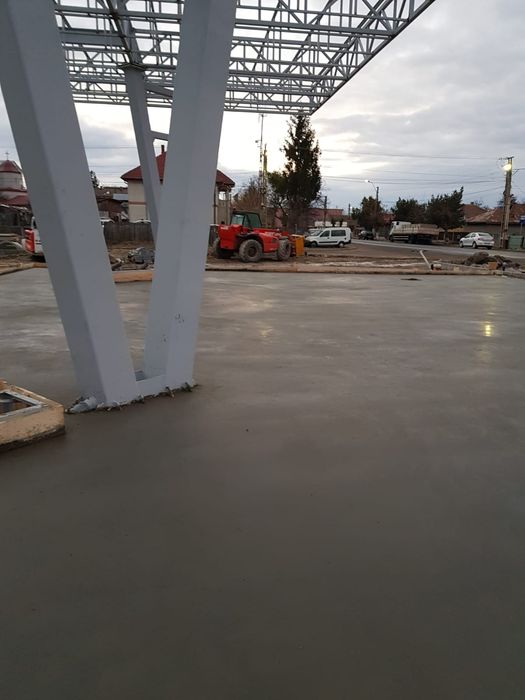 Beton elicopterizat, platforme industriale, beton rutier