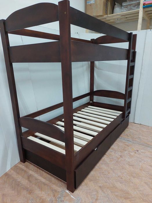 TRANSPORT GRATUIT.Pat etajat lemn masiv.Cod 2005E