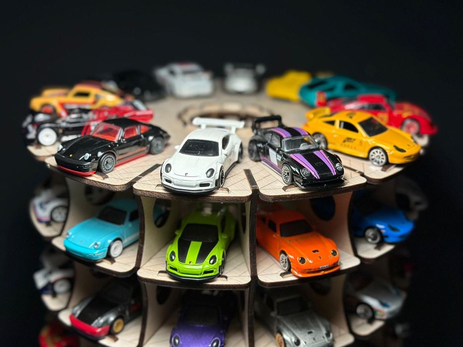 Suport rotund de masinute hot wheels scara 1/64