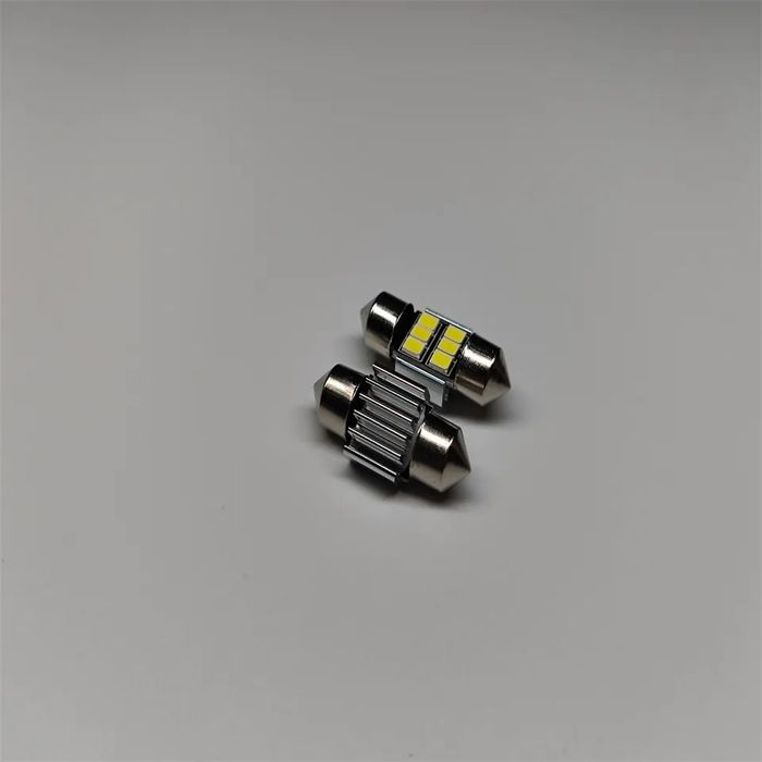 Bec LED numar C5W 12V 41mm 12 LED SMD 3528 1210 Car Dome Light Festoon