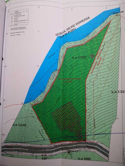 Teren intravilan, Obarsia Lotrului lacul Vidra