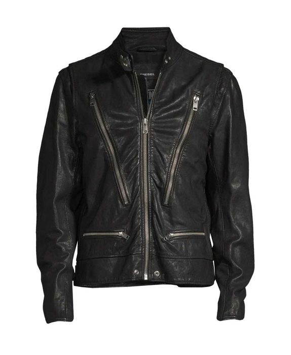 Geaca iarna piele naturala Diesel Koji2 masura L XL