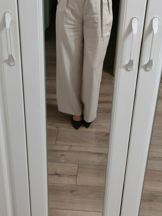 Брюки палаццо, reserved, размер xs