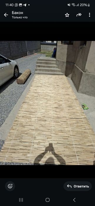 Камыс қамыс ши бар