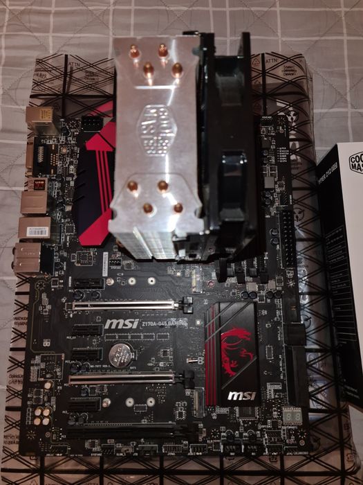 Kit MSI Z170+i5 6600k 4.3gh+Cooler
