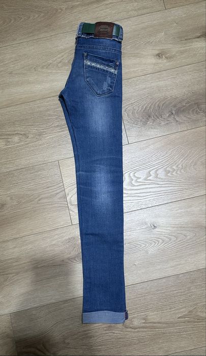 Джинсы скинни на девочку