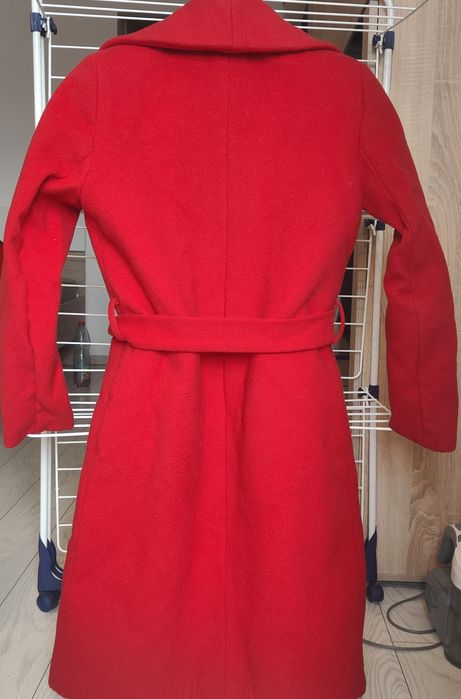 Palton rosu  miss grey