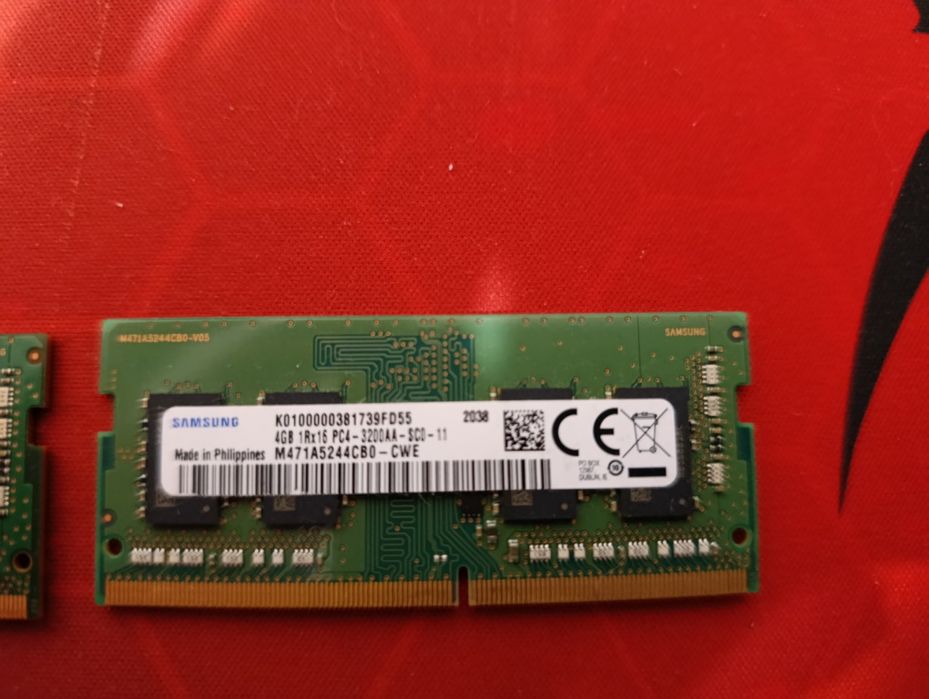 Оперативная память Ddr4 4gbx2