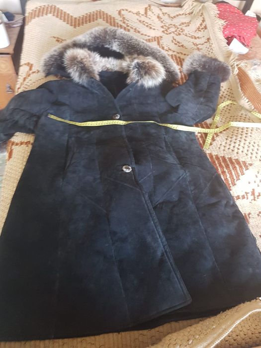 Дубленка женская. Размер 50. Теплая./52 Б/у.