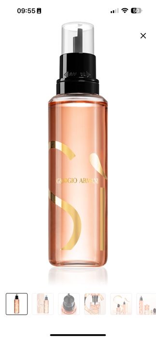 Armani Sì Intense Eau de parfum femei refill 100 ml