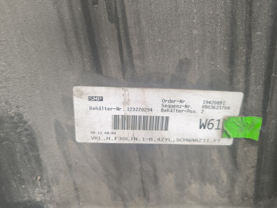 Bară spate BMW F30 limuzină luxury