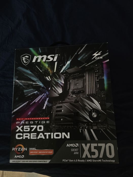 MSI X570 / RYZEN 9 5900x / 32GB DDR4/ SSD 512GB