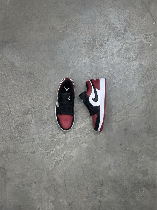 Jordan кроссовки Air Jordan 1 Low Bred Toe