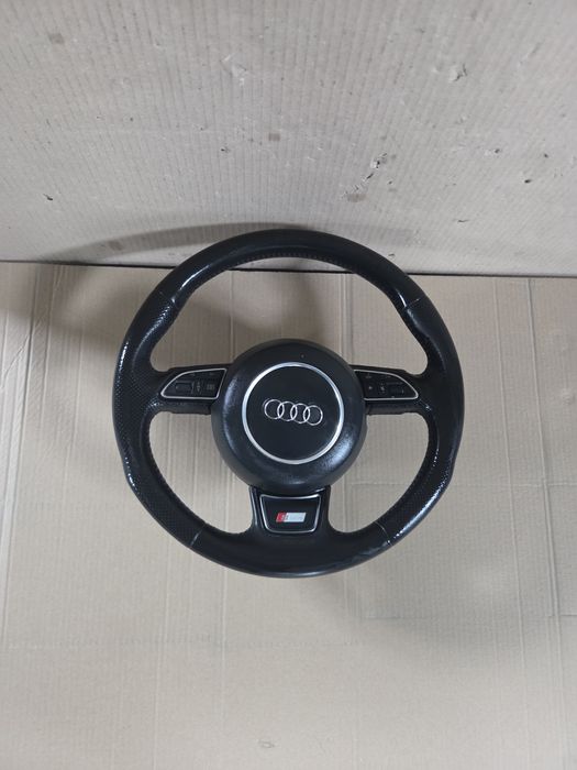 Volan S Line Audi A6 C7 A7 complet cu Air Bag si padele