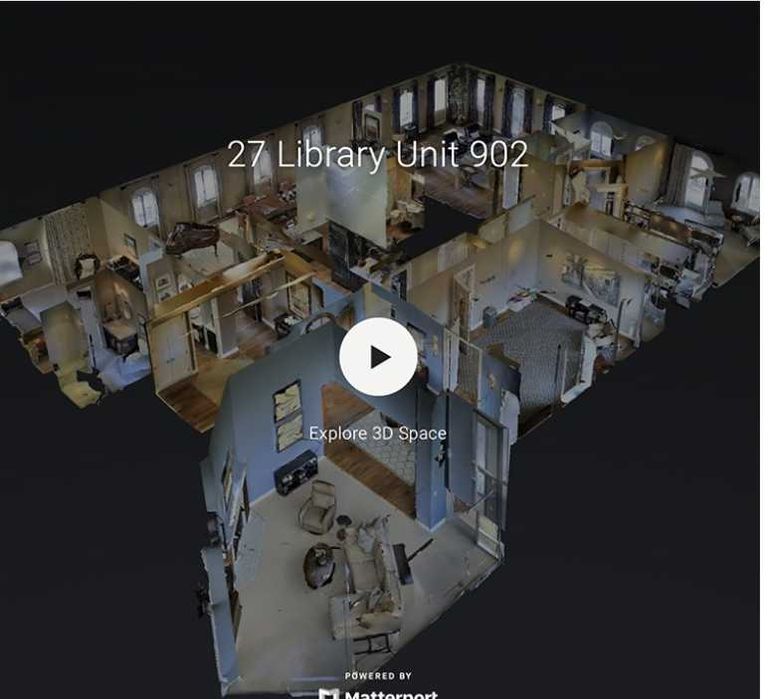 Scanare 3D Matterport – tur virtual si releveu exact