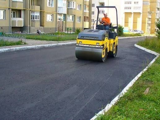 Асфальт укладка асфальт