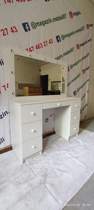 Туалетный столик! Новый! Каспий RED! Каспий 0-0-12! Алматы! Подарочный