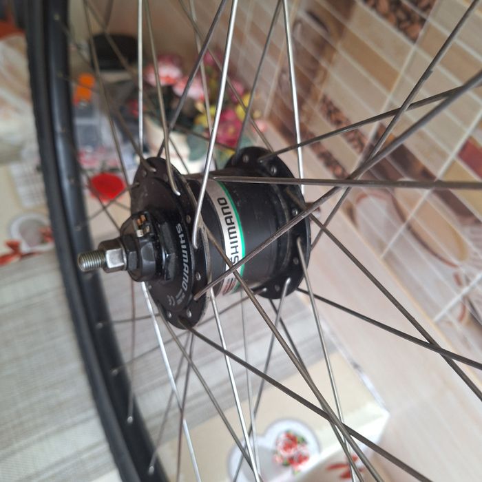 Set roti Crosser fata spate duble pe 29 complete,  roata fata pe 28/29